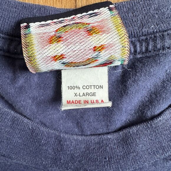 Vintage Breezin' up Avalon New Jersey Blue T-shirt XL Made In USA - Picture 6 of 8